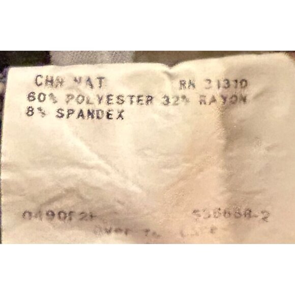 AB Studio Women's Black White Stripe Maxi Skirt Size LARGE - Picture 4 of 6